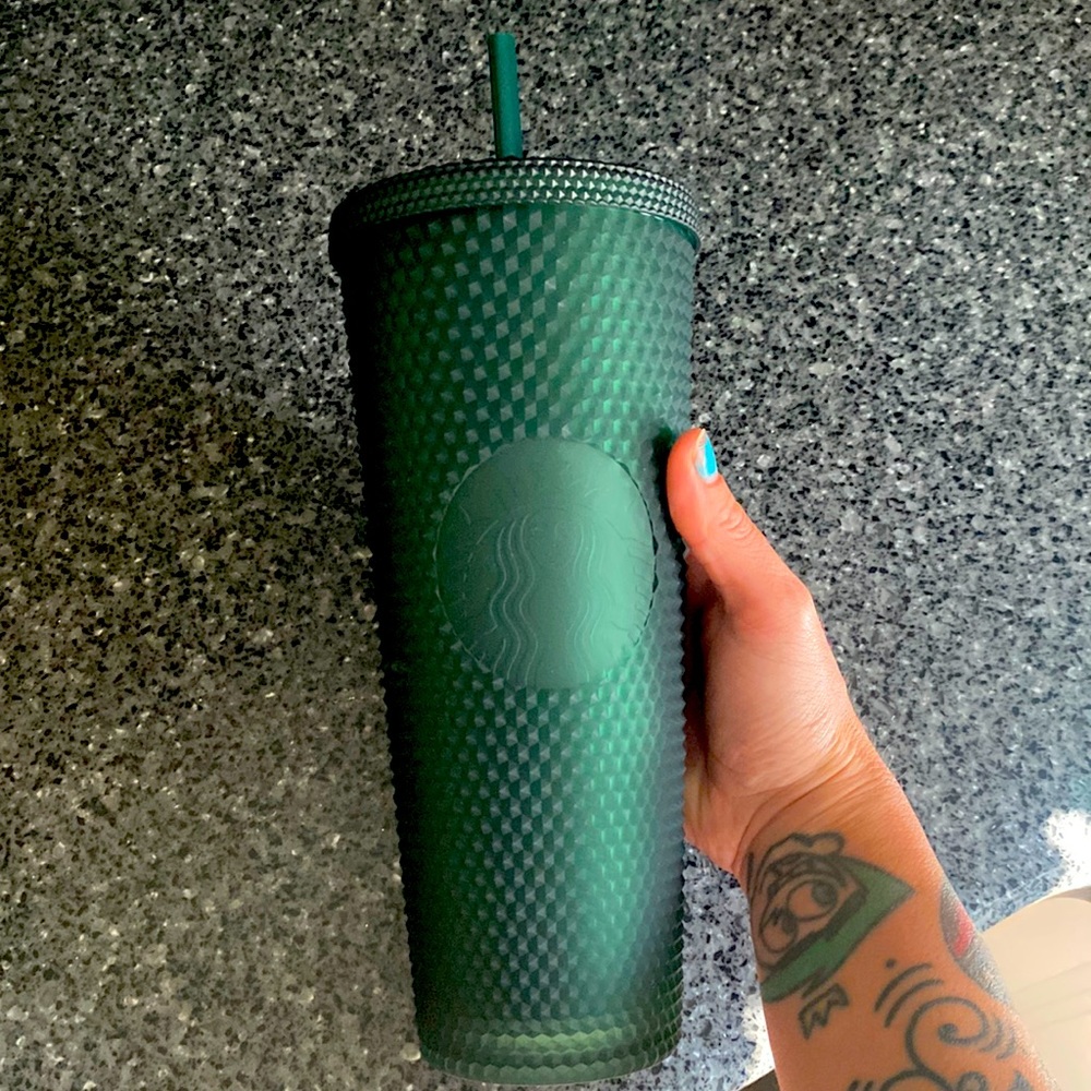 Starbucks green studded venti cup brand new